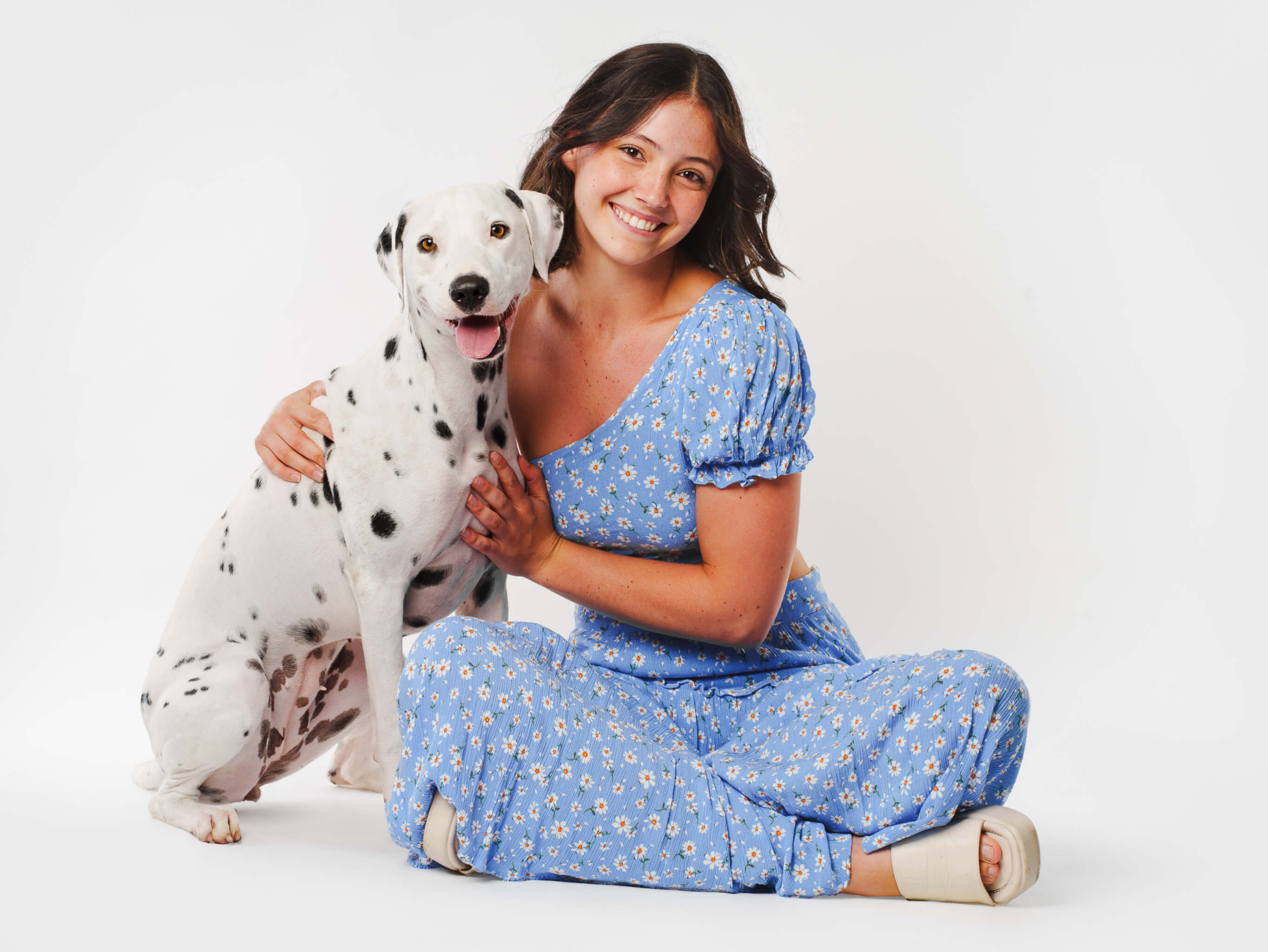 Pet and owner photoshoot
